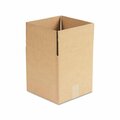 Made-To-Stick eral Supply UFS 10 x 10 x 10 in. Cubed Fixed Depth Shipping Boxes, Brown Corrugated - 25 per Bundle MA1625859